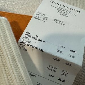 Louis Vuitton headline beanie